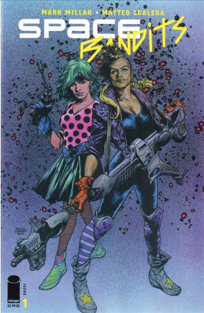 Space Bandits 1G published by Image with cover art by Travis Charest