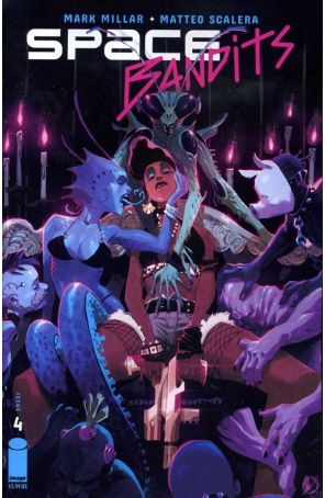 Space Bandits 4A published by Image with cover art by Matteo Scalera