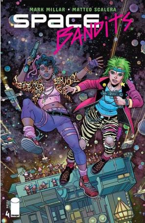 Space Bandits 4C published by Image with cover art by Klaus Janson