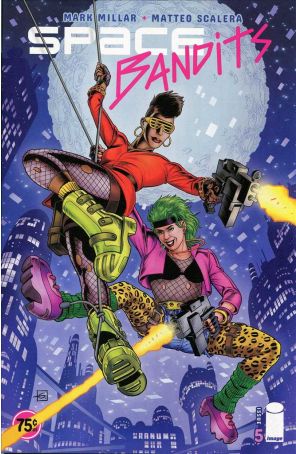 Space Bandits 5C published by Image with cover art by Dave Gibbons