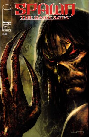 Spawn: The Dark Ages (2nd Series) 6A published by Image with cover art by Liam Sharp