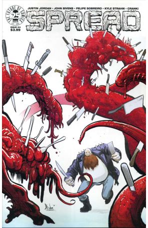 Spread 24 published by Image with cover art by Kyle Strahm