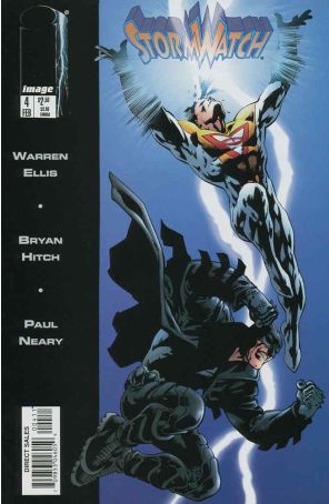 Stormwatch (2nd Series) 4 published by Image with cover art by Bryan Hitch
