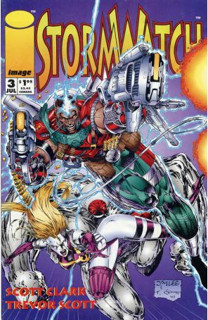Stormwatch 3 published by Image with cover art by Jim Lee