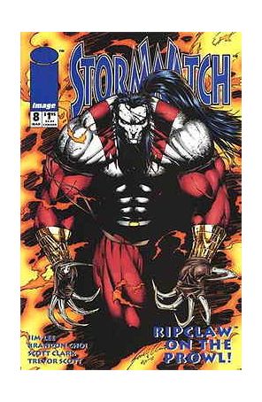 Stormwatch 8 published by Image with cover art by Scott Clark