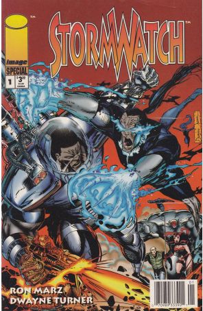 Stormwatch Special 1 (Newsstand) published by Image with cover art by Dwayne Turner
