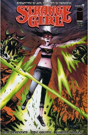 Strange Girl 9 published by Image with cover art by Eric Nguyen