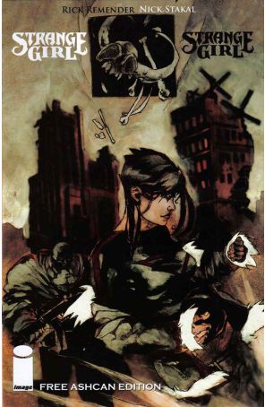Strange Girl Ashcan 1 published by Image