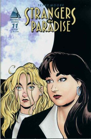 Strangers in Paradise (3rd Series) 11 published by Abstract with cover art by Terry Dodson