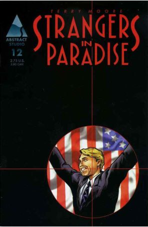 Strangers in Paradise (3rd Series) 12 published by Abstract with cover art by Terry Moore