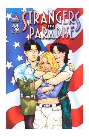 Strangers in Paradise (3rd Series) 44 published by Abstract with cover art by Terry Moore