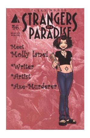 Strangers in Paradise (3rd Series) 46 published by Abstract with cover art by Terry Moore