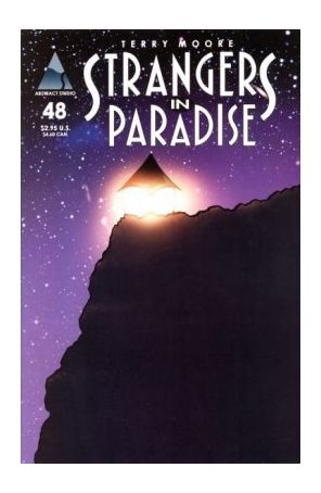 Strangers in Paradise (3rd Series) 48 published by Abstract with cover art by Terry Moore