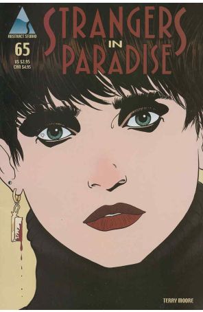 Strangers in Paradise (3rd Series) 65 published by Abstract with cover art by Terry Moore