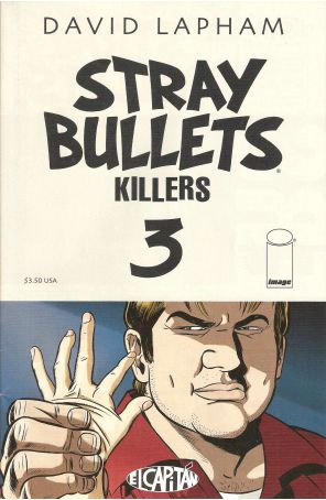 Stray Bullets: Killers 3 published by Image with cover art by David Lapham