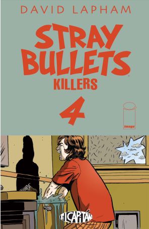 Stray Bullets: Killers 4 published by Image with cover art by David Lapham
