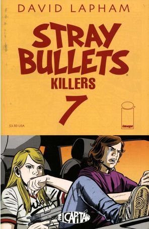 Stray Bullets: Killers 7 published by Image with cover art by David Lapham