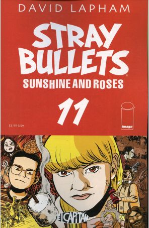 Stray Bullets: Sunshine And Roses 11 published by Image with cover art by David Lapham