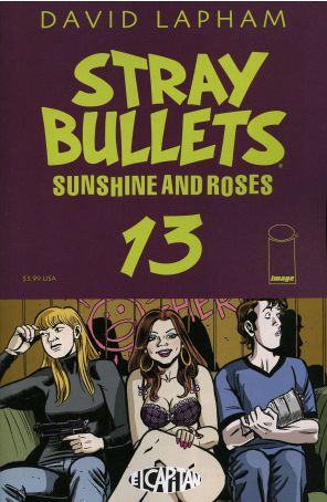 Stray Bullets: Sunshine And Roses 13 published by Image with cover art by David Lapham