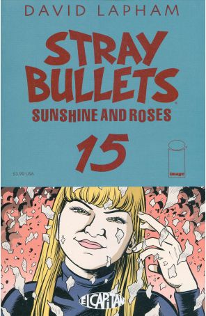 Stray Bullets: Sunshine And Roses 15 published by Image with cover art by David Lapham