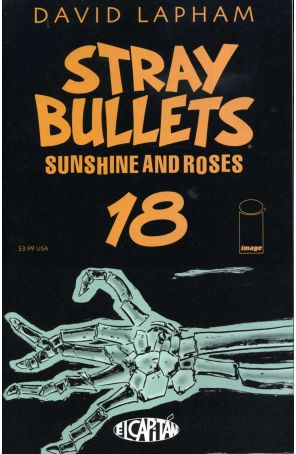 Stray Bullets: Sunshine And Roses 18 published by Image with cover art by David Lapham