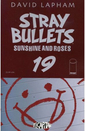 Stray Bullets: Sunshine And Roses 19 published by Image with cover art by David Lapham