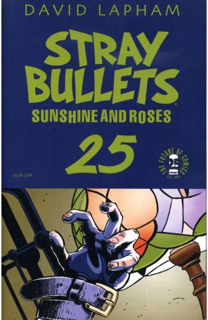 Stray Bullets: Sunshine And Roses 25 published by Image with cover art by David Lapham
