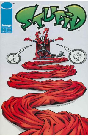 Stupid 1 published by Image with cover art by Hilary Barta