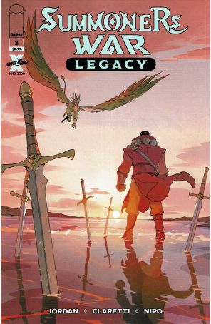 Summoner's War: Legacy 3 published by Image with cover art by Luca Claretti