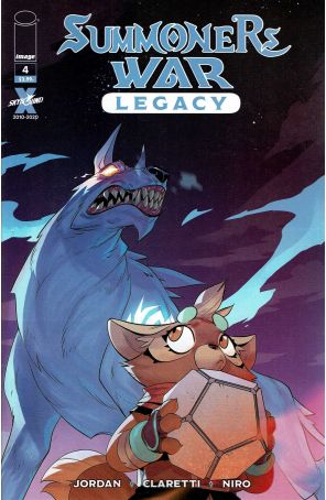 Summoner's War: Legacy 4 published by Image with cover art by Luca Claretti