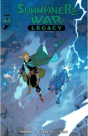 Summoner's War: Legacy 5 published by Image with cover art by Luca Claretti
