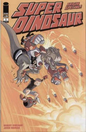 Super Dinosaur: Origin Special 1 published by Image with cover art by Jason Howard
