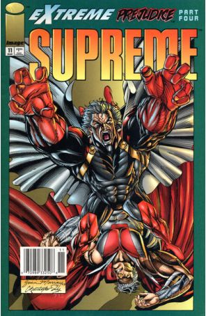 Supreme 11 (Newsstand) published by Image with cover art by Brian Murray
