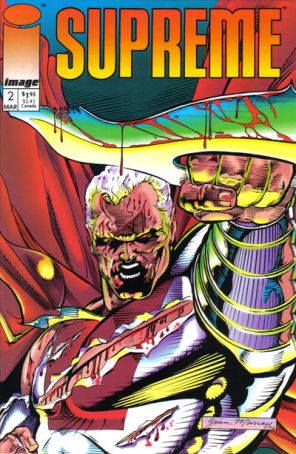 Supreme 2 published by Image with cover art by Brian Murray
