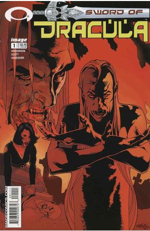 The Sword of Dracula 1 published by Image with cover art by Tony Harris