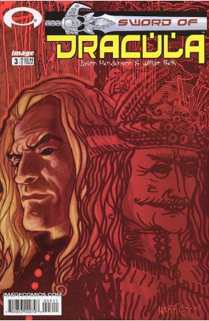 The Sword of Dracula 3 published by Image with cover art by Tony Harris