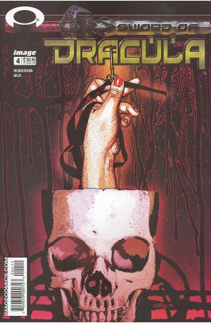 The Sword of Dracula 4 published by Image with cover art by Tony Harris