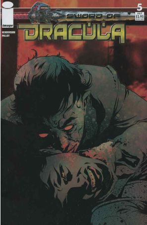The Sword of Dracula 5 published by Image with cover art by Tony Harris