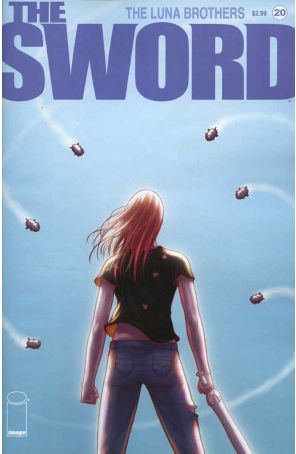 The Sword 20 published by Image with cover art by Jonathan Luna