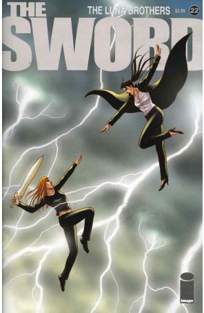 The Sword 22 published by Image with cover art by Jonathan Luna