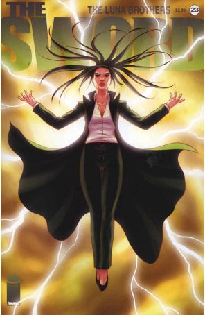 The Sword 23 published by Image with cover art by Jonathan Luna