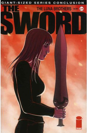 The Sword 24 published by Image with cover art by Jonathan Luna