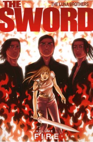 The Sword TPB 1 published by Image with cover art by Jonathan Luna