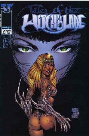 Tales of the Witchblade 7A published by Image with cover art by Keu Cha