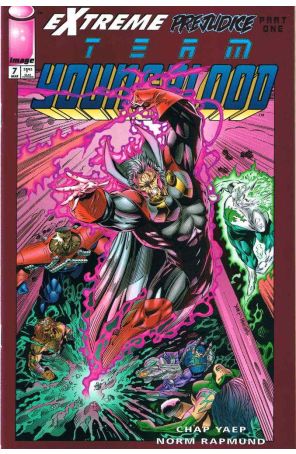 Team Youngblood 7 published by Image with cover art by Chap Yaep