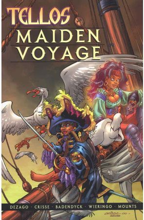 Tellos: Maiden Voyage 1 published by Image with cover art by Didier Crispeels and Thor Badendyck