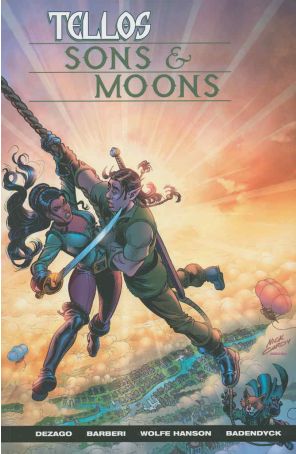 Tellos: Sons And Moons 1 published by Image with cover art by Nick Cardy