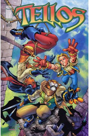 Tellos 4 published by Image with cover art by Randy Green