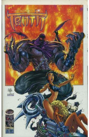 The Tenth 4 published by Image with cover art by Tony Daniel