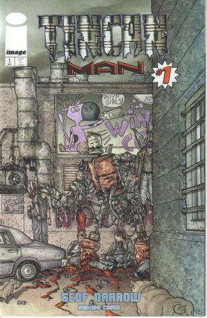 Tincan Man 1A published by Image with cover art by Geof Darrow
